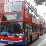 London Bus route 390 Oxford Street 0341