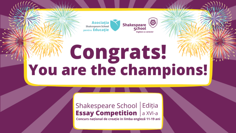 shakespeare school essay competition premii