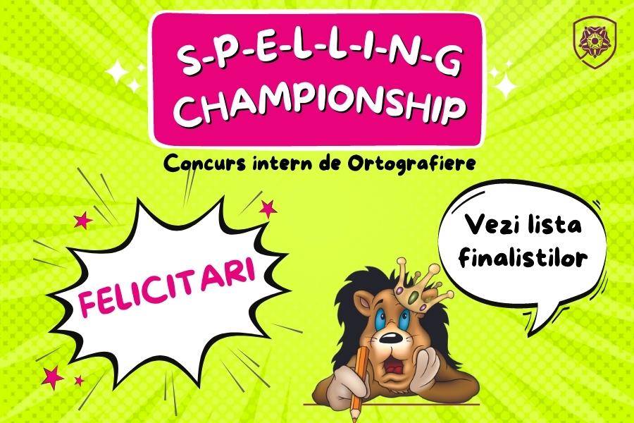 Spelling Championship 2022 castigatori