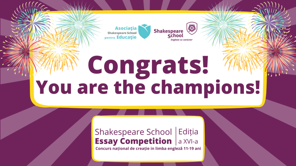 Castigatorii Shakespeare School Essay Competition 2024